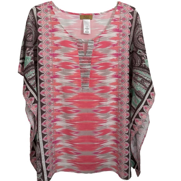 Valerie Stevens Kaftan Top - Picture 1 of 8